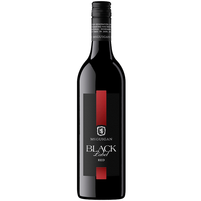 750 ml wine bottle McGuigan Black Label Red image number null